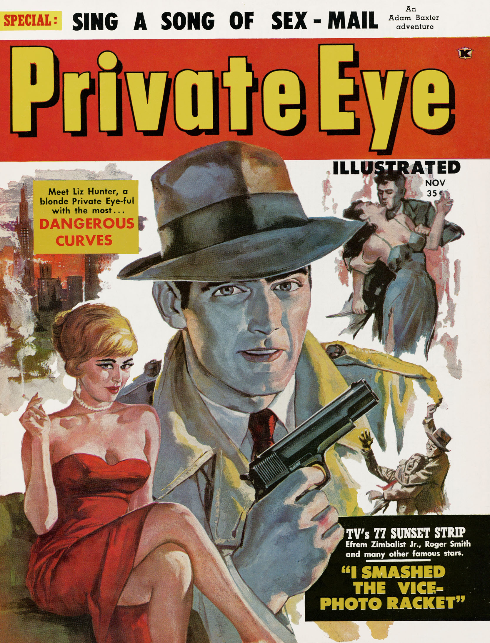 Detective Page 12 Pulp Covers