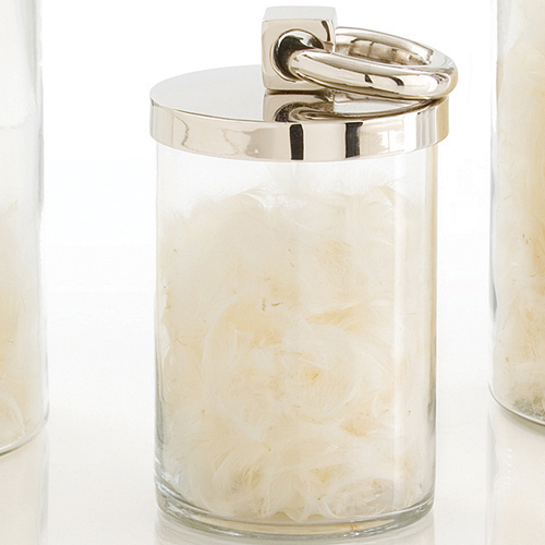 Glass Container, Nickel Small Pulp Design Studios