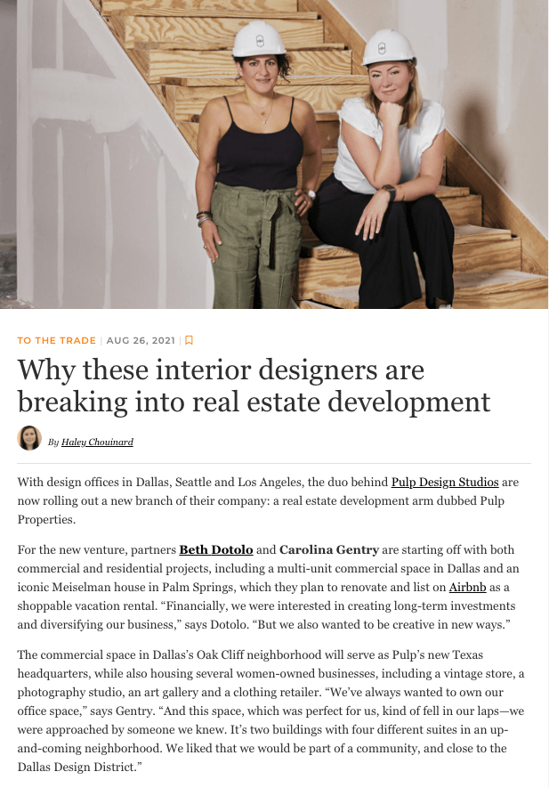 BOH Why These Interior Designers are Breaking into Real Estate