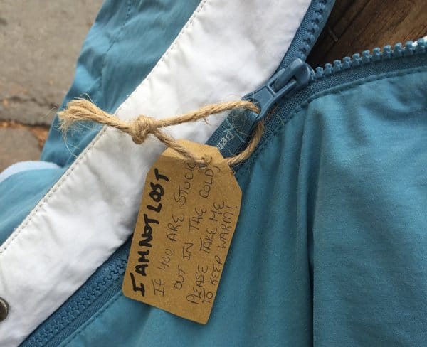 Canadian Kids Are Tying Coats To Street Poles To Keep Homeless Warm