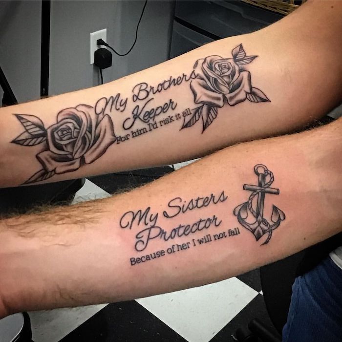 35 Matching Sibling Tattoos To Show Your Unbreakable Bond | Laptrinhx 700_x_700_jpg