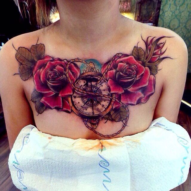 60 Best Chest Tattoos For Women (2021)