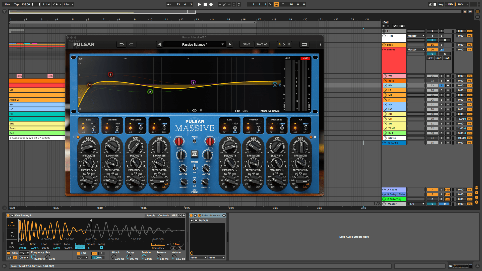 Drums EQ and Compression Cheat Sheet Pulsar Audio Plugins