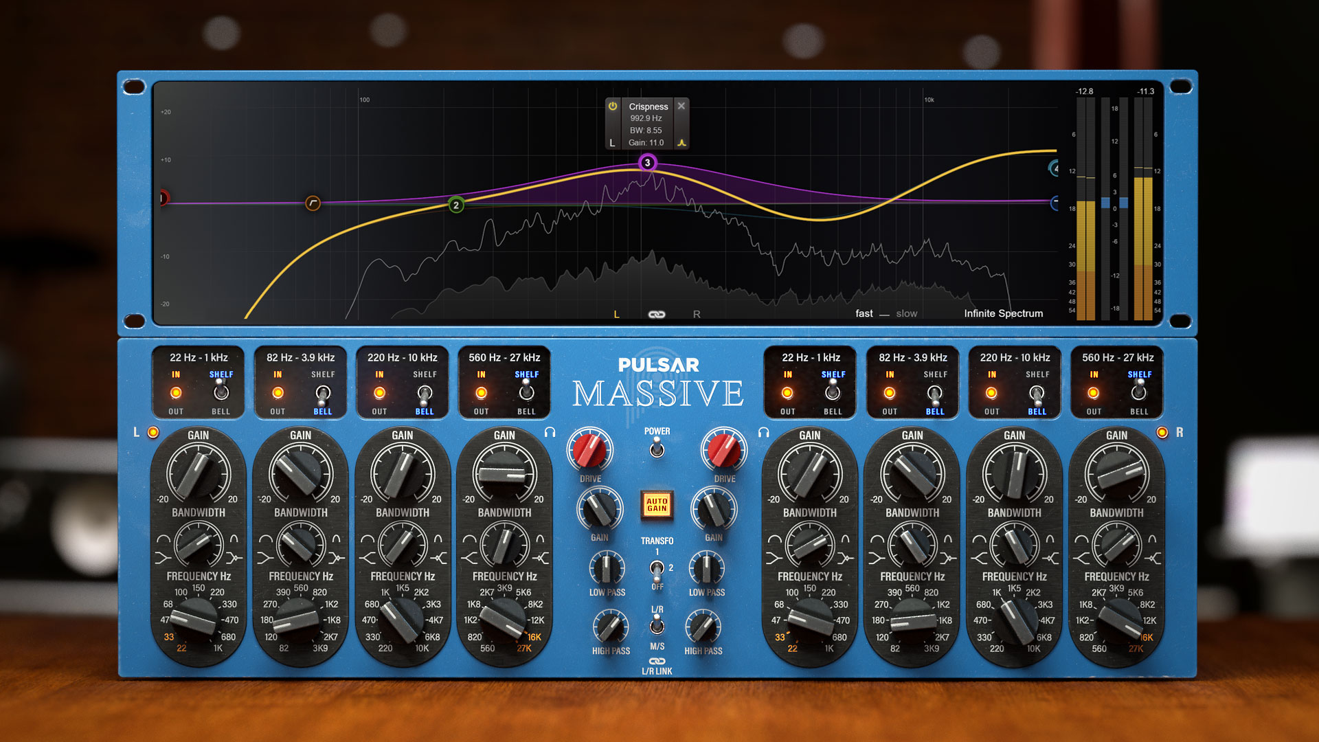 Pulsar Massive The most complete passive EQ plugin