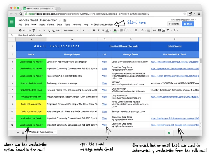 How to Unsubscribe from Mailing Lists and Junk Newsletters