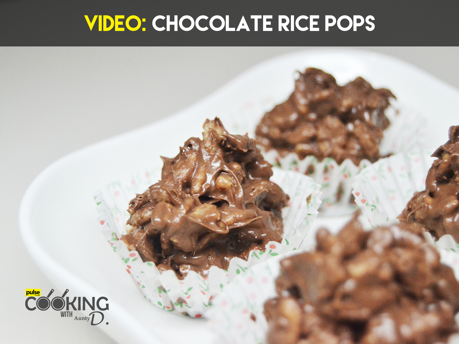 Chocolate Rice Pops for kids Pulse