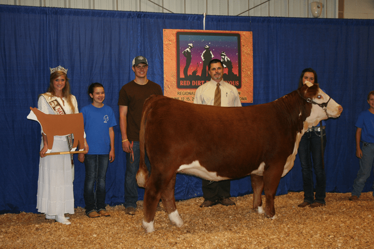 Red Dirt Rendezvous Southwest Regional Junior Hereford Show Sullivan