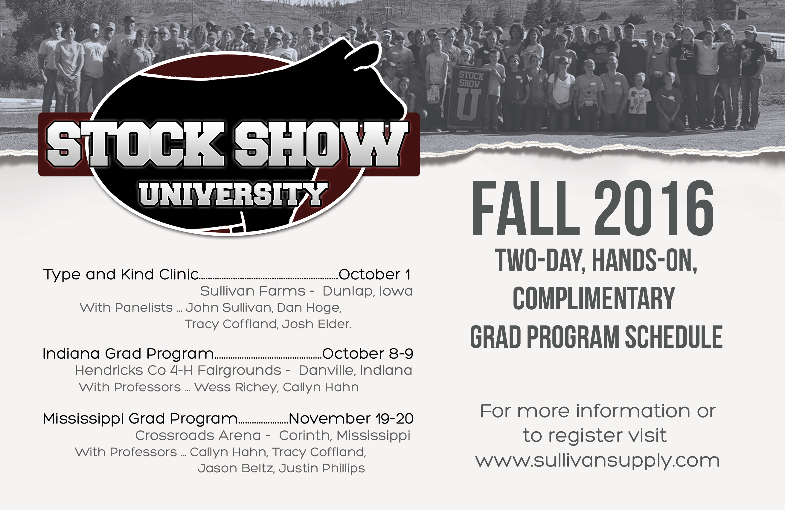 Stock Show University Grad Programs Fall 2016 The Pulse