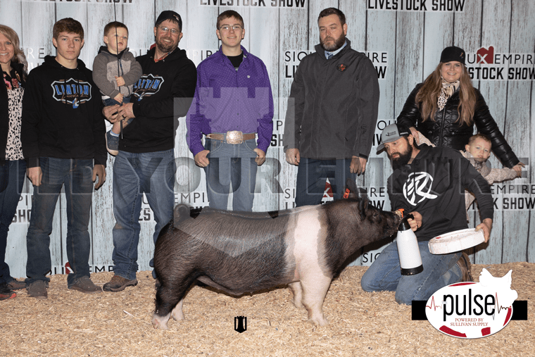 Sioux Empire Livestock Show (Sioux Falls, SD) Top 10 Market Hogs