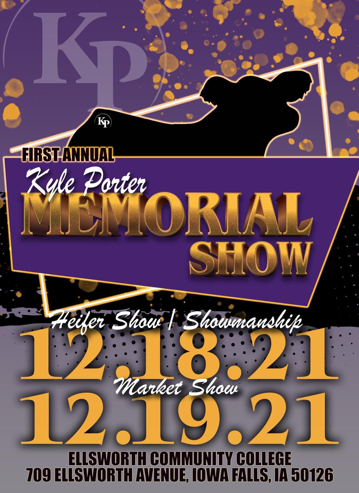 First Annual Kyle Porter Memorial Show December 18 & 19 The Pulse