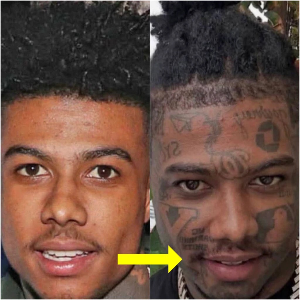 BLUEFACE POSTPRISON Tattooed Face, Monster Muscles What Did His