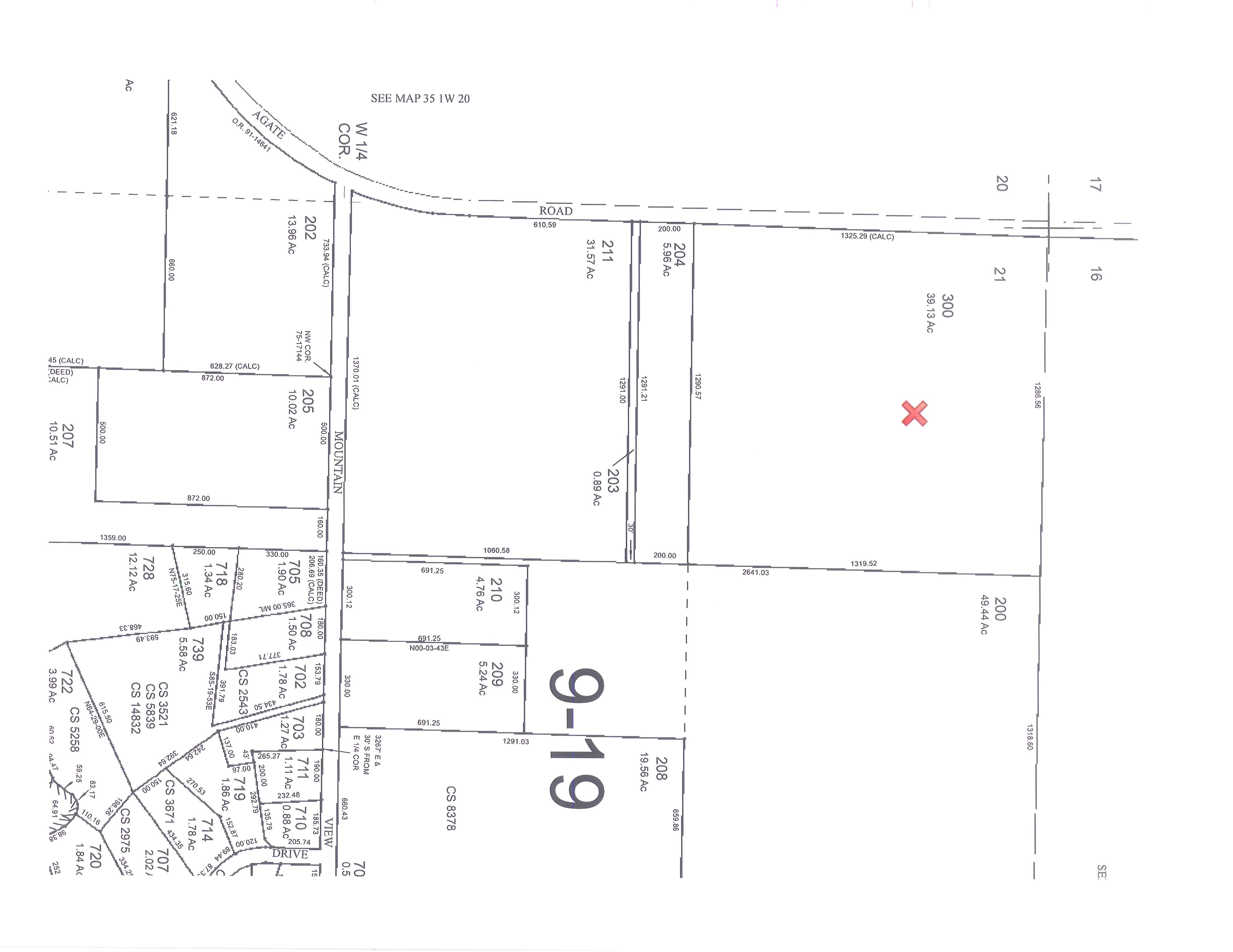 Agate Road Medford Oregon Map Pulver & Leever Real Estate Company Lots & Acreage