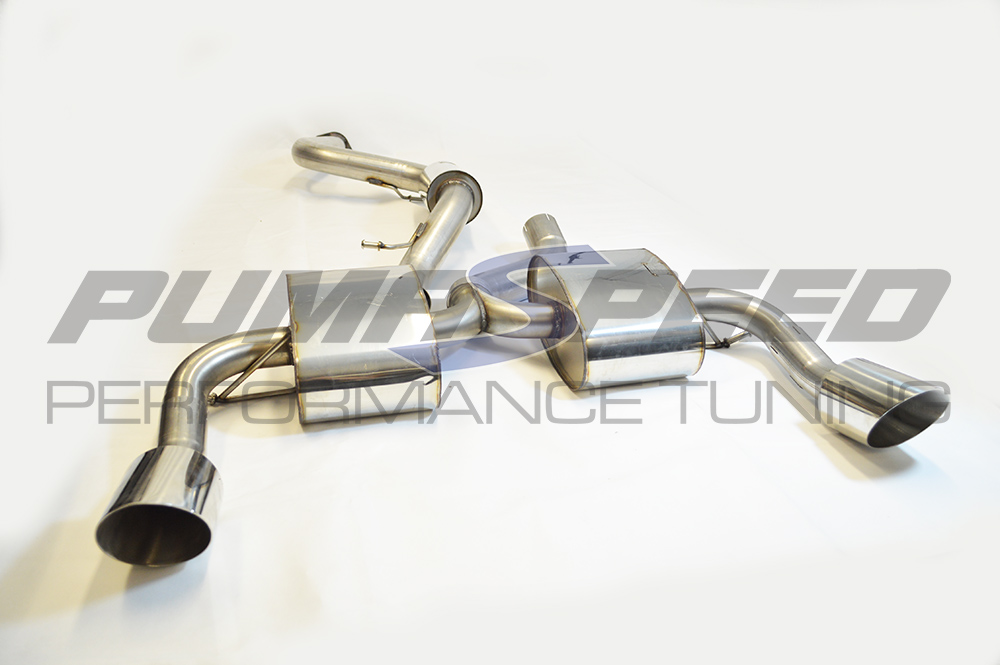 Milltek Sport Focus RS Mk2 Cat Back Exhaust (Quieter Resonated 'UK