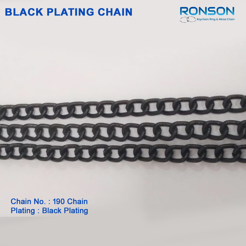 Black Plating Metal Chain Manufacturers Pummi Enterprises