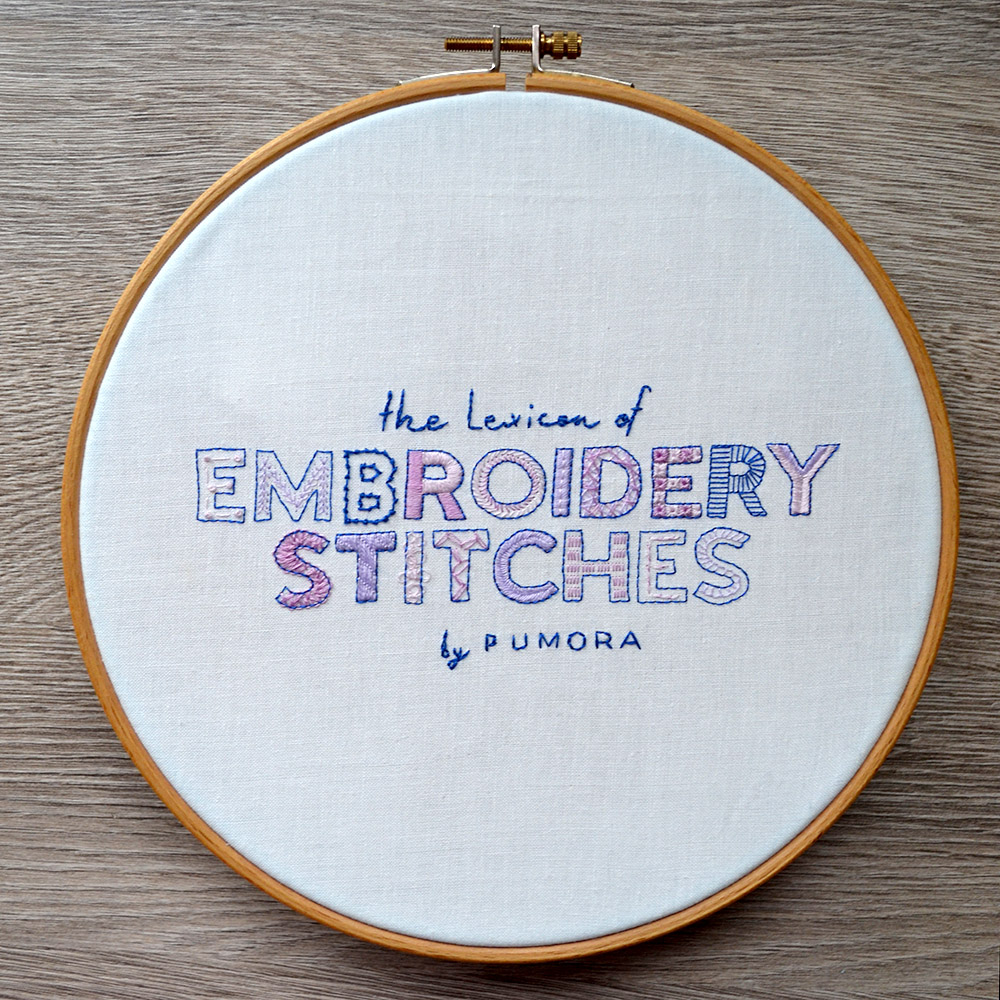 The embroidery stitch lexicon video edition