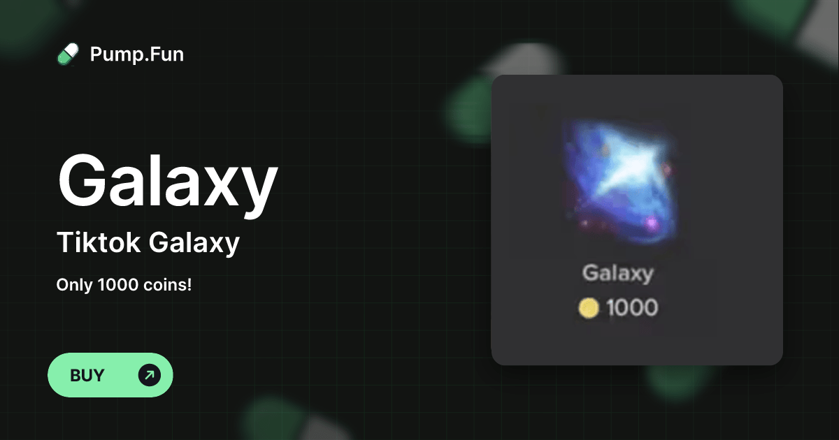 Tiktok Galaxy (Galaxy) Pump