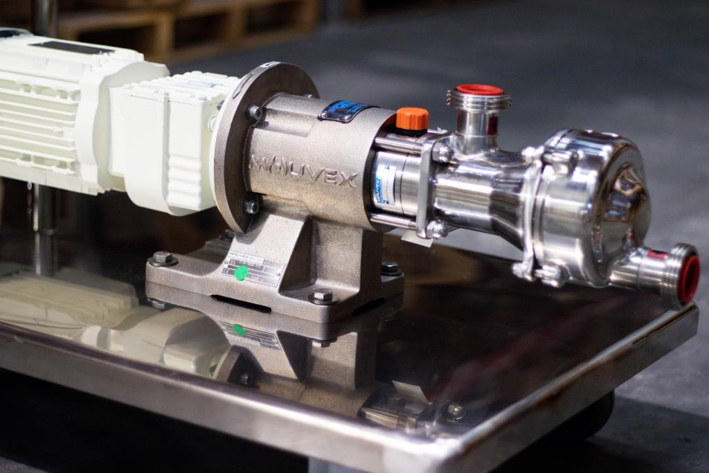 Raspberry Ripple Mouvex Pump 14 Pump and Valve