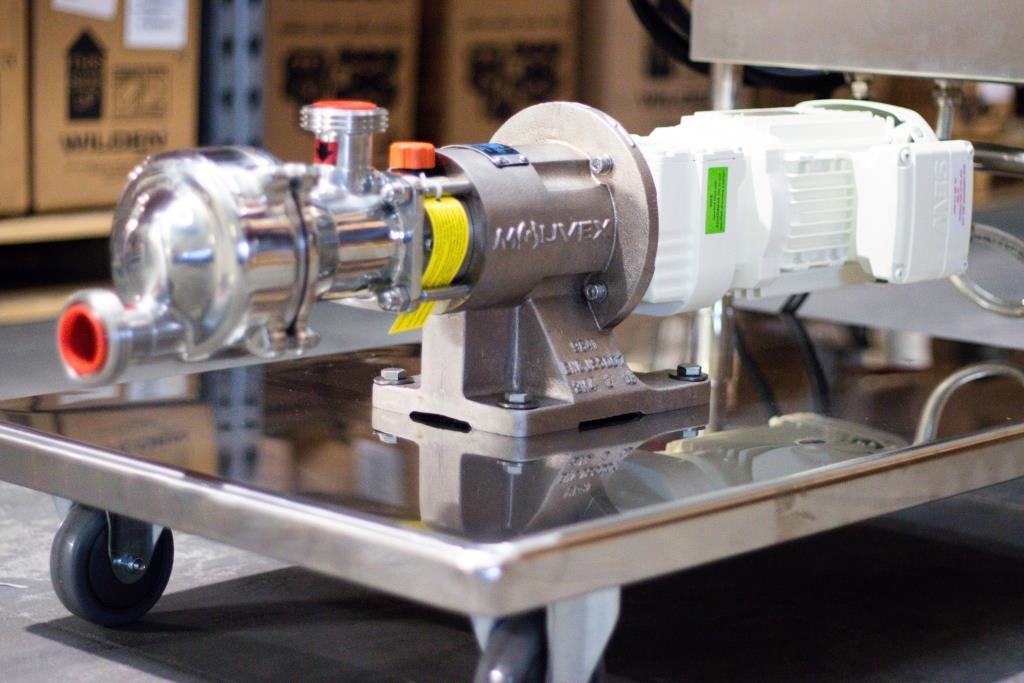 Raspberry Ripple Mouvex Pump 4 Pump and Valve