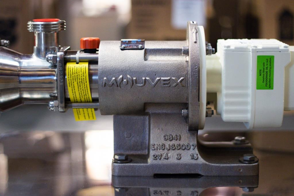 Raspberry Ripple Mouvex Pump 7 Pump and Valve