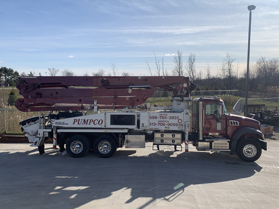 Pumpco, LLC Concrete Pumping Services Equipment