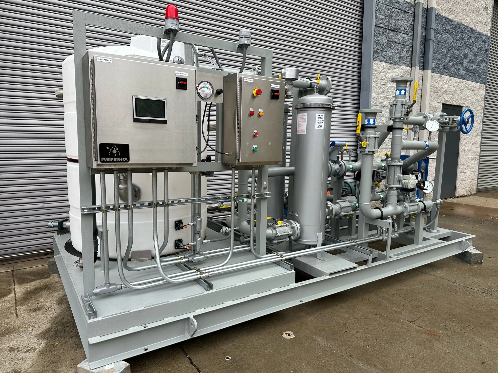 Process Cooling Water (PCW) Pump Skid Solutions PumpingSol