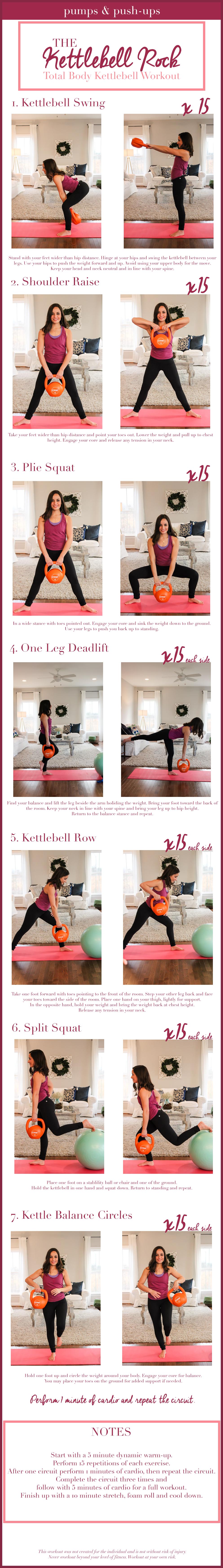 The Kettlebell Rock & Oh, Hey Girl! LinkUp! Pumps & Push Ups