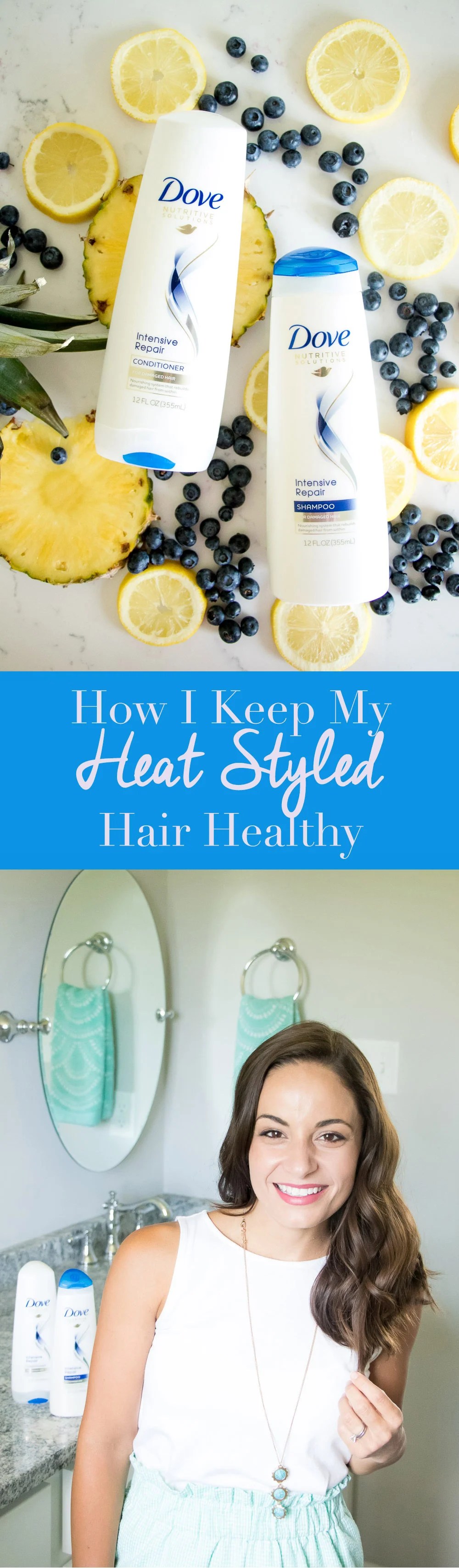 How I Keep My Heat Styled Hair Healthy Pumps & Push Ups