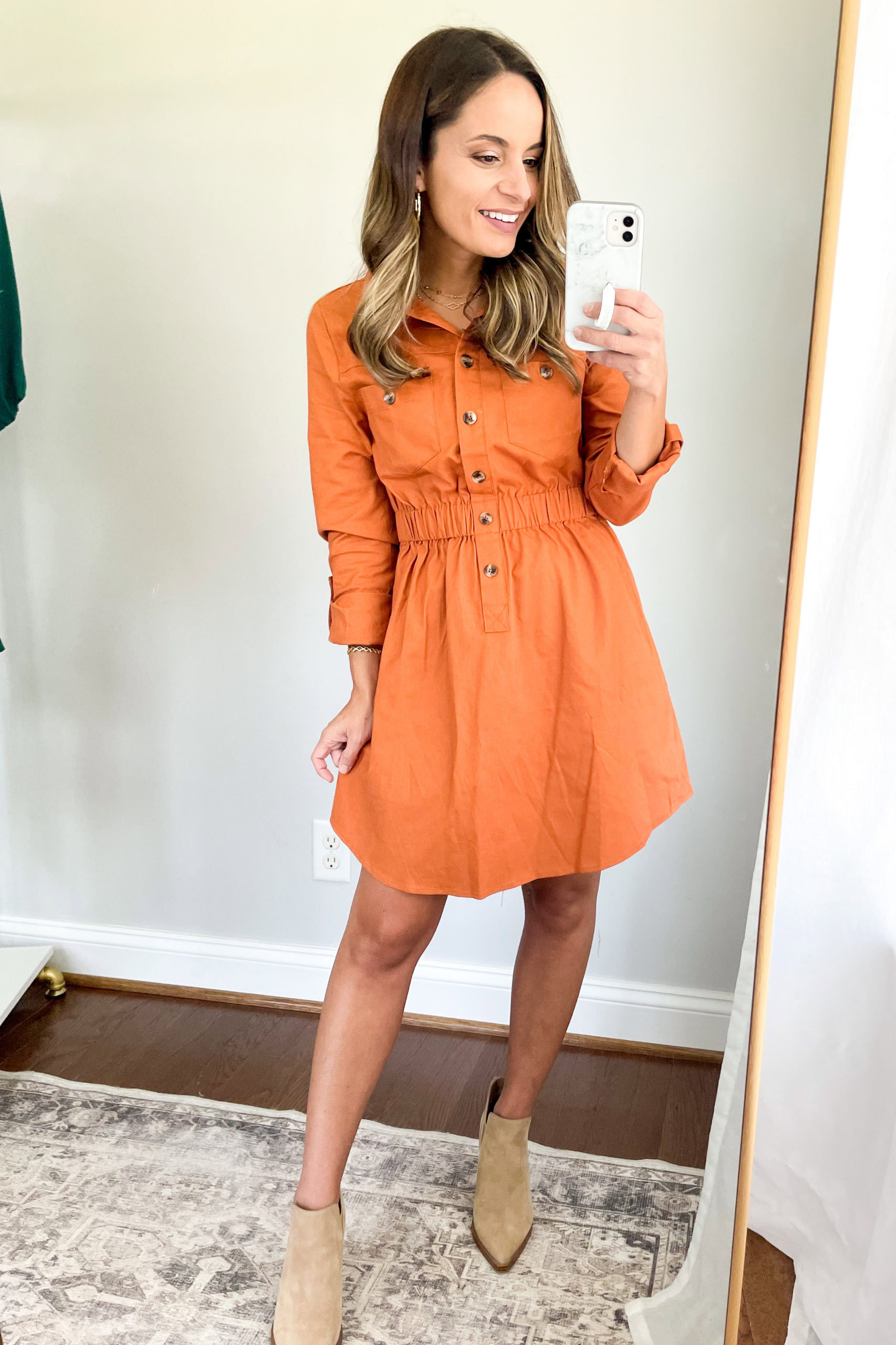 Four Fall Dresses for Now and Later Pumps & Push Ups