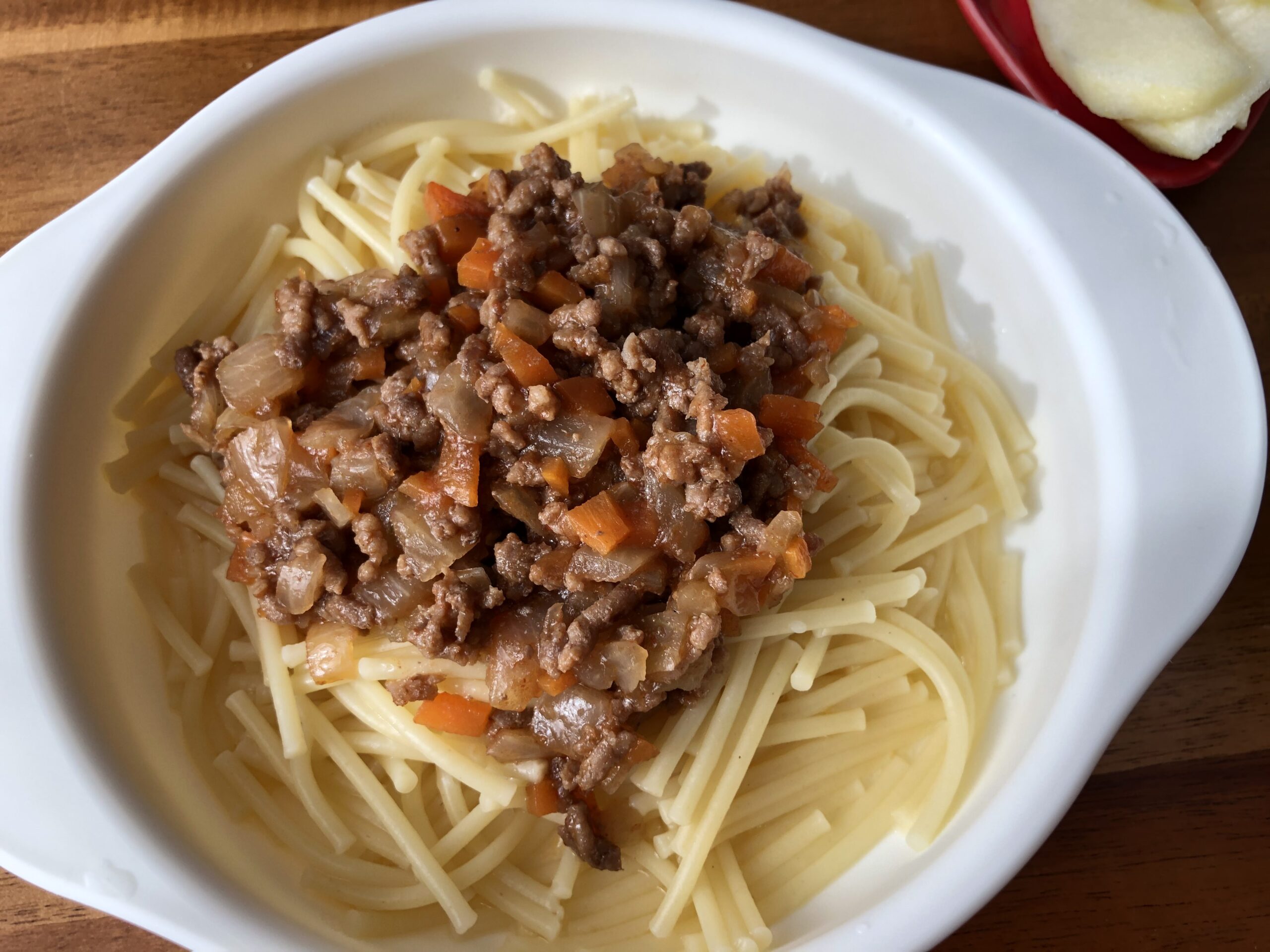 【幼児食レシピ】管理栄養士オススメの簡単ごはん！「ミートソーススパゲティ」 ぷん&あぴのブログ【米国株投資