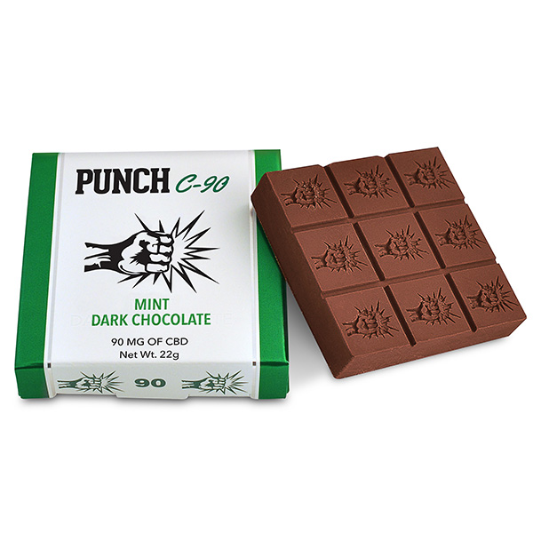 Mint Dark Chocolate Punch Edibles
