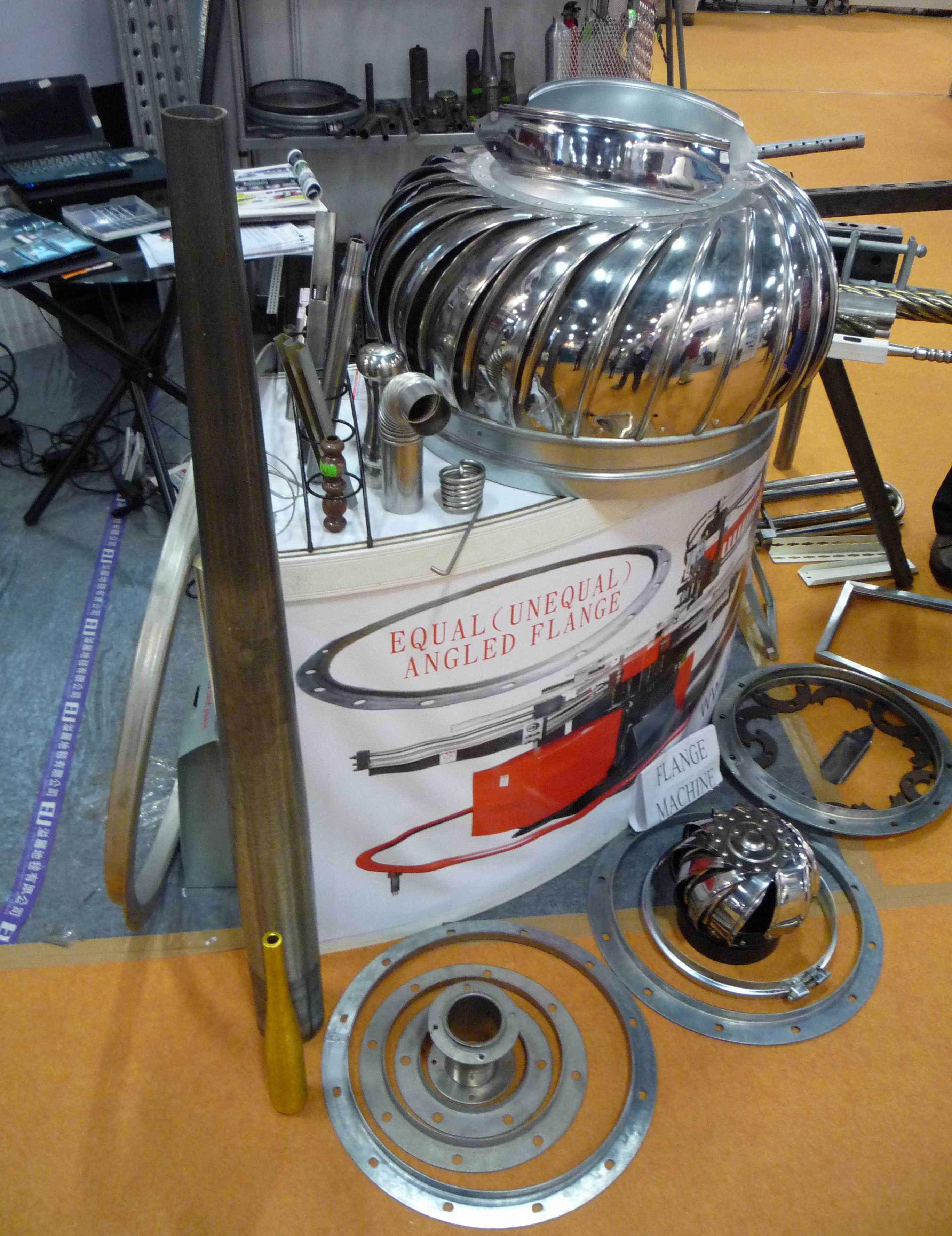 2009 TIMTOS,Tube Pipe Iron Work Punching Machine Bending Machine