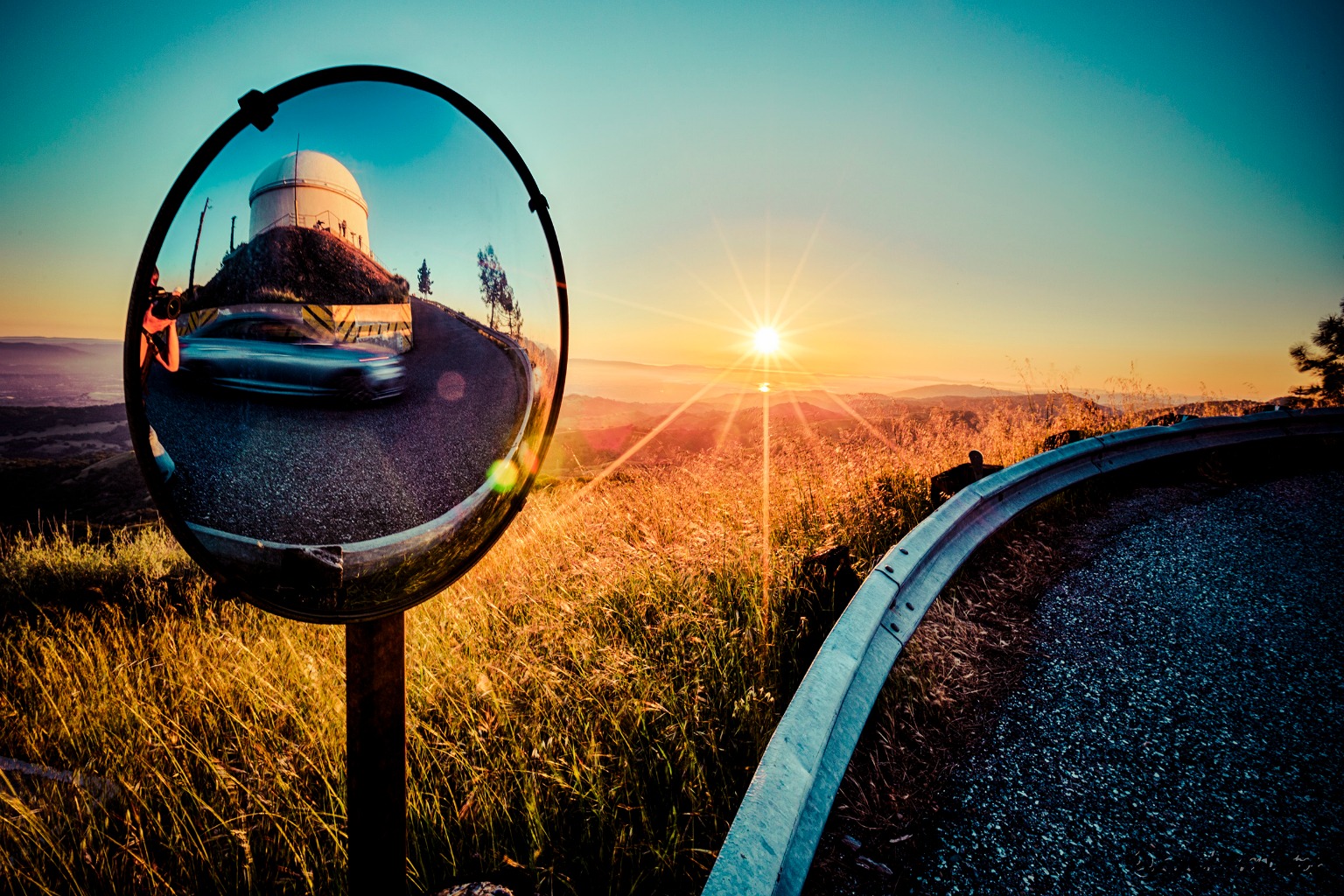 Road to Mount Hamilton Punch Magazine