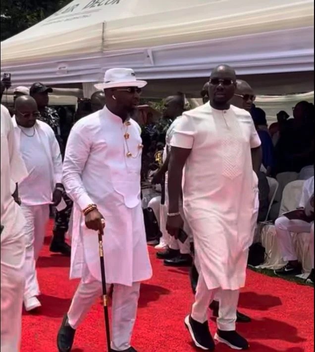 Alexx Ekubo's funeral