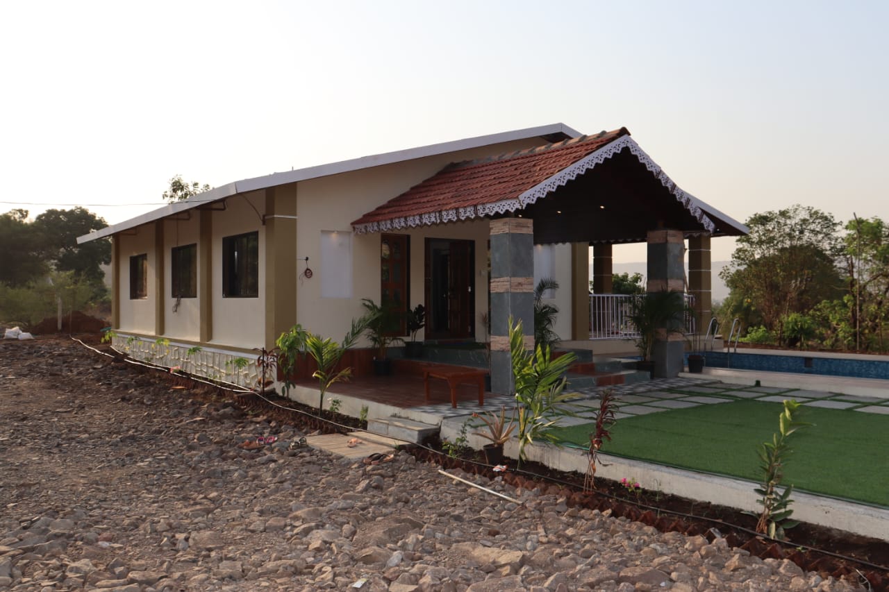 Dream Farmhouse 2 BHK Villa with Private Pool in Lonavala