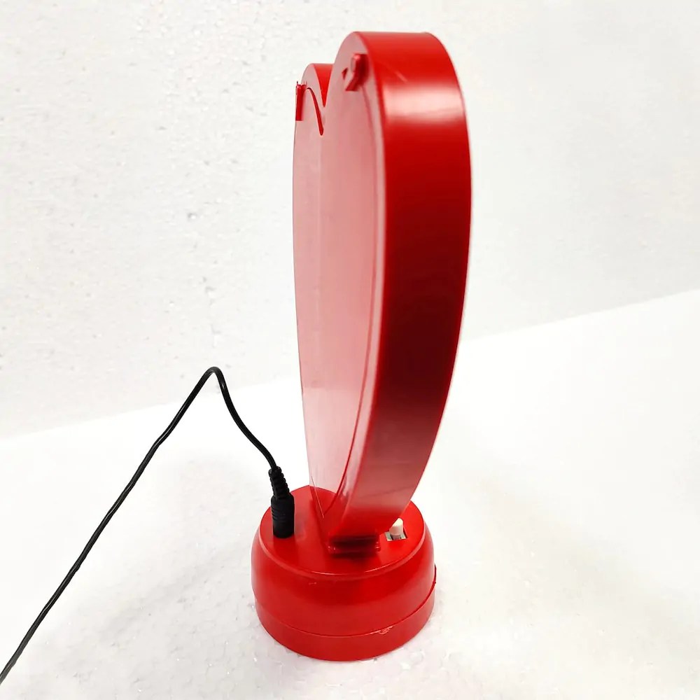 Customised Heart Magic Mirror With LED Light (Heart) Puneri Gifts