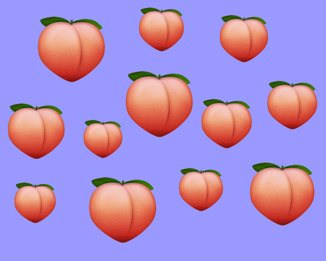 VICTORY The Peach Bum Emoji Has Been Restored To Its Former Bootyful