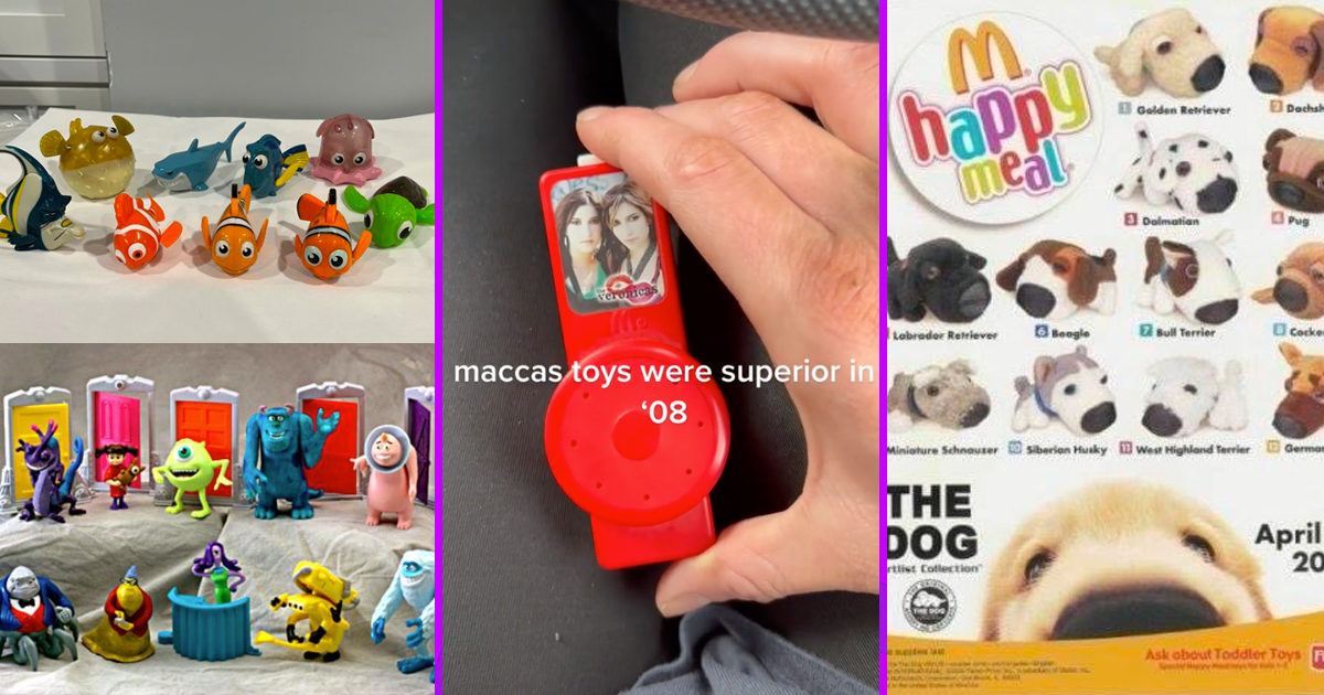 11 Happy Meal Toys That'll Instantly Transport You Back To The 2000s