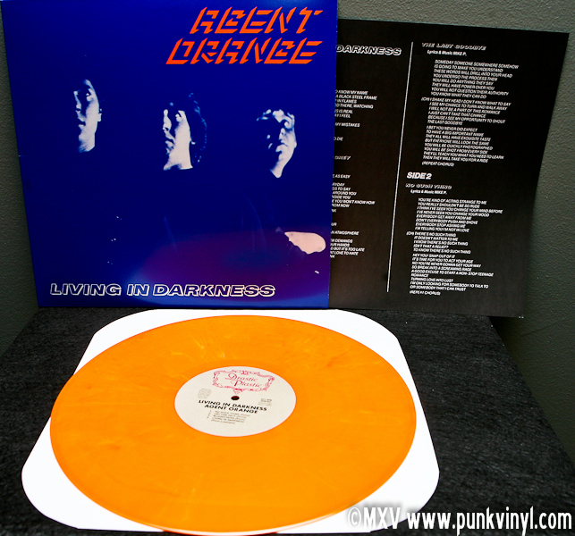 Agent Orange Living in Darkness vinyl reissue The Punk Vault