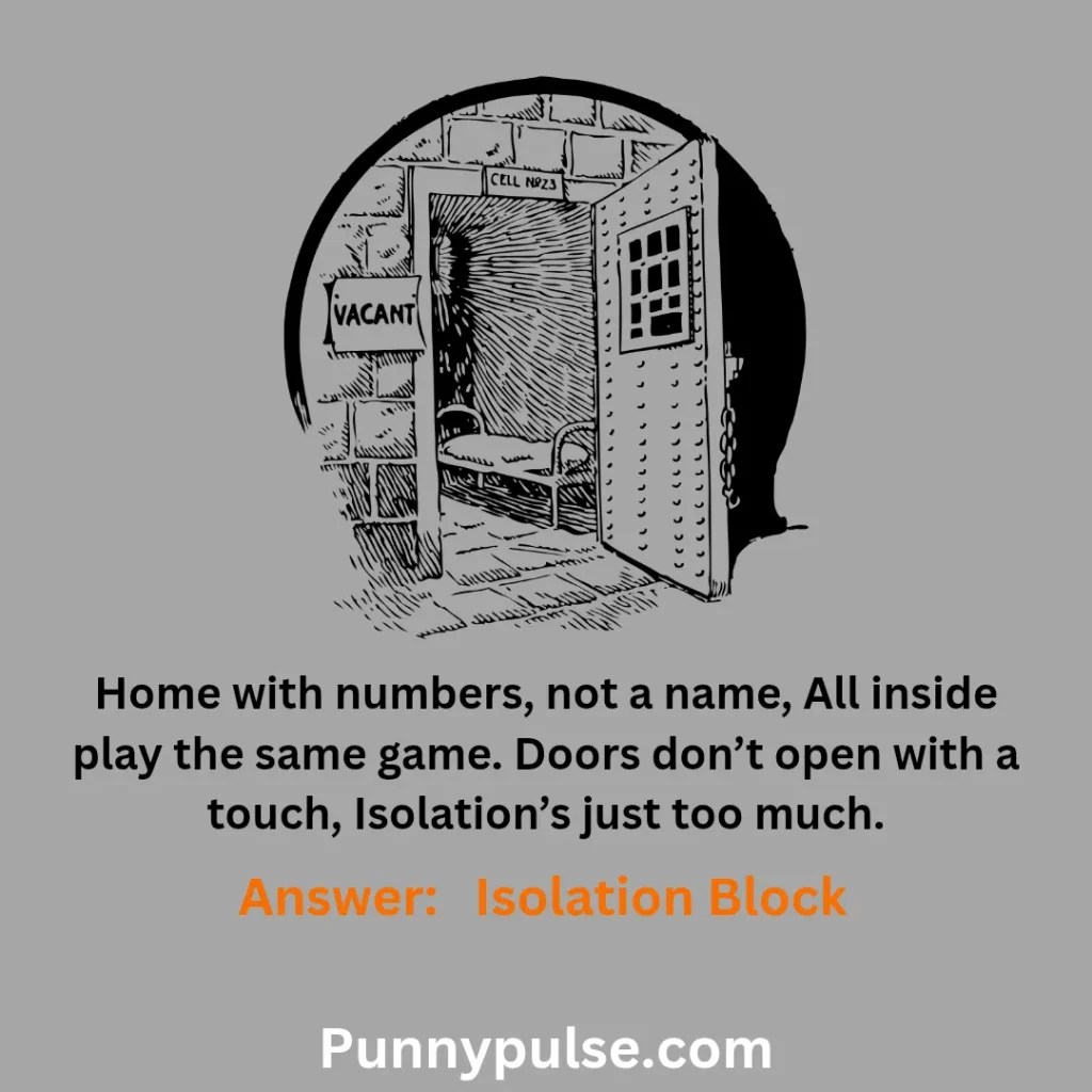 107+ Prison Riddles That Keep You Thinking in Chains