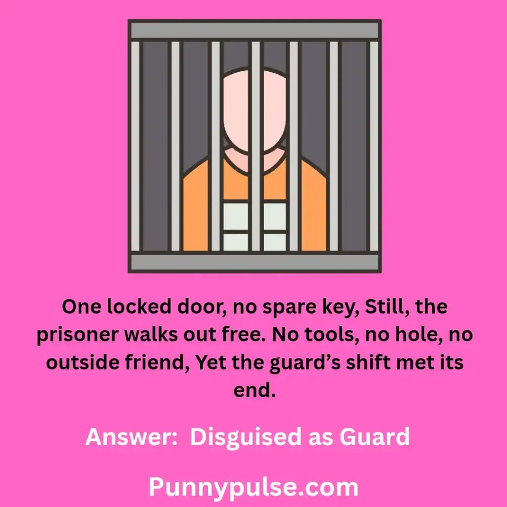107+ Prison Riddles That Keep You Thinking in Chains