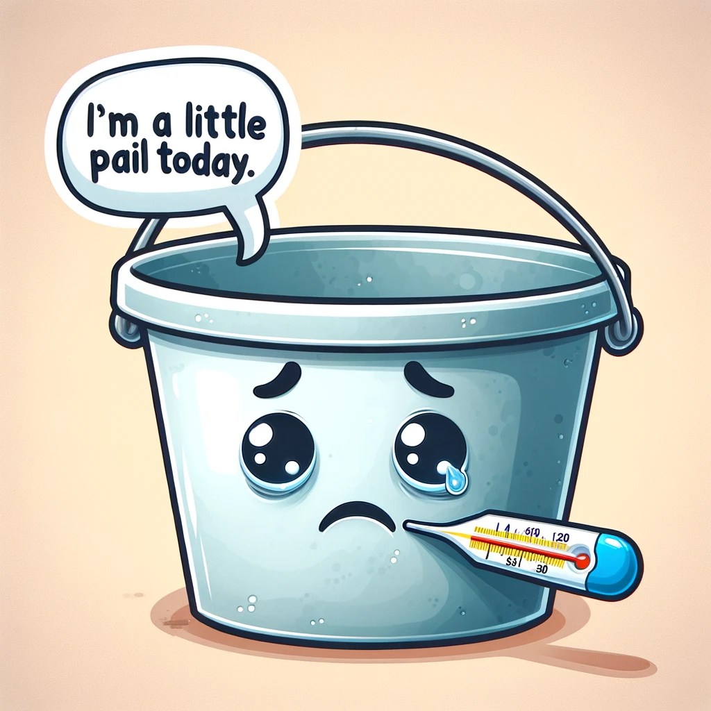 115 Bucket Puns To Quench Your Thirst for Humor!