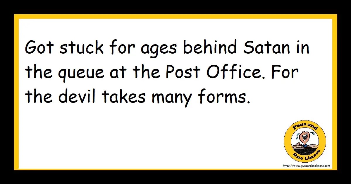 Post Office Jokes Puns And One Liners