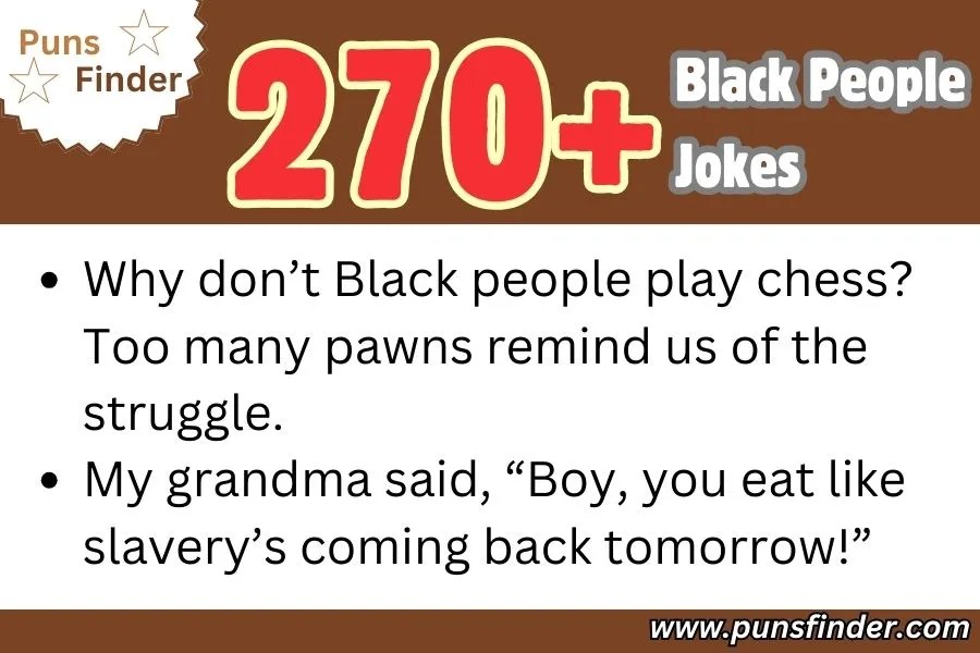 270+ Best Black People Jokes for a Good Chuckle