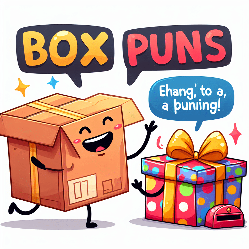 200+ Hilarious Box Puns That Will Have You Thinking Outside the