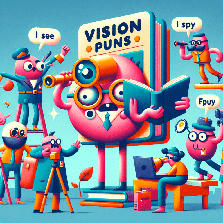 Visionary Puns 200+ Hilarious Puns That Will Catch Your Eye! Punspedia