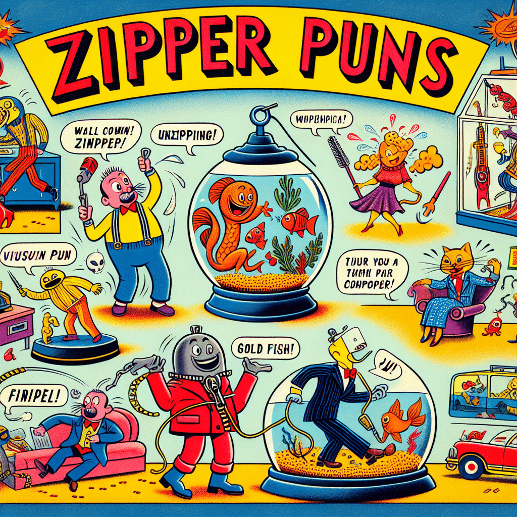 Unzip 200+ Hilarious Zipper Puns to Keep You Laughing Punspedia