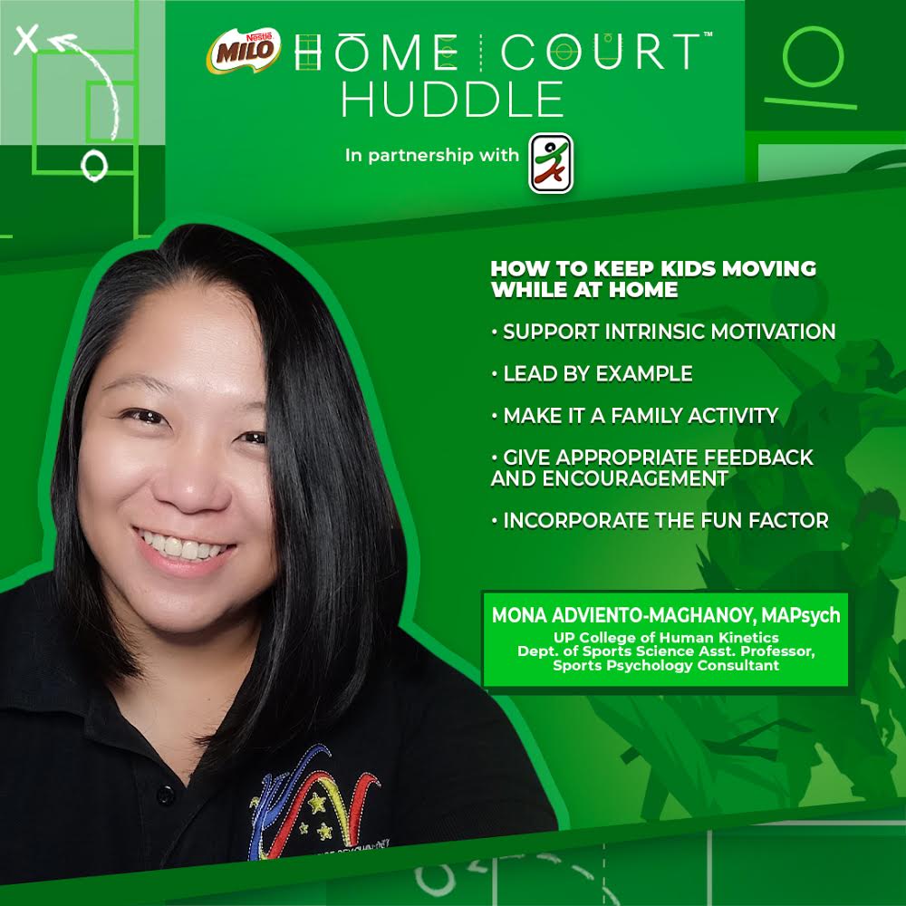 Milo Philippines Pushes Parents For Kids To Stay Active And Healthy In The New Normal Via Milo Home Court Huddle Punto Central Luzon
