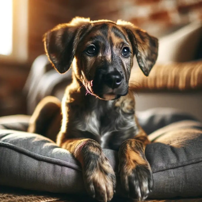Mountain cur and lab mix