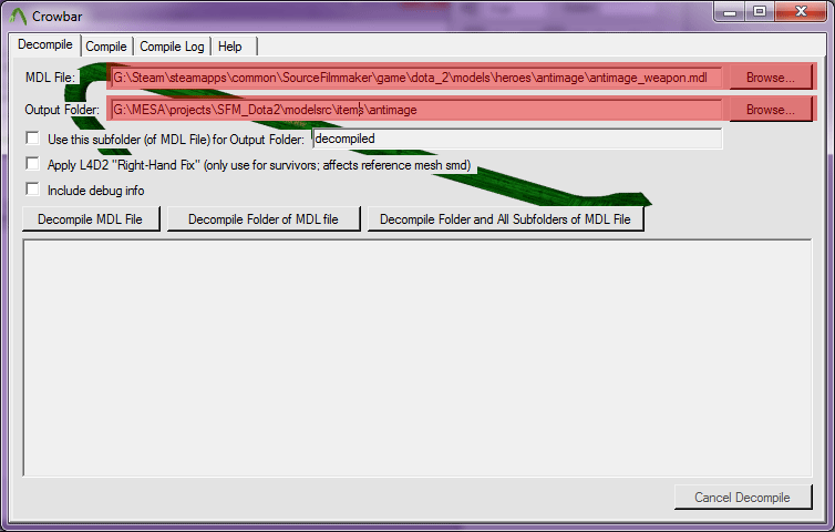 Decompile The Models And Animations | Mesa
