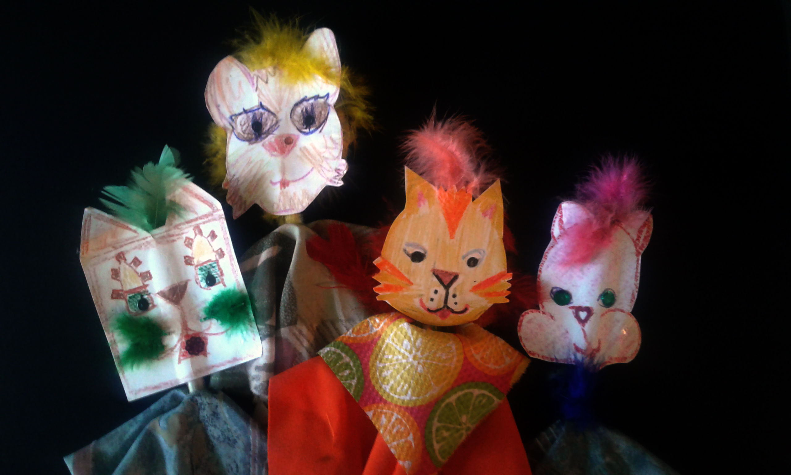 Demonstrations, Training Bits 'N Pieces Puppet Theatre